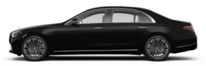 "Mercedes Benz luxury limousine for executive travel and special occasions in Toronto"